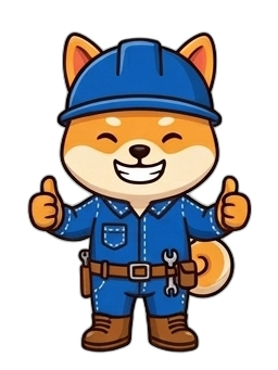 Shiba Mascot Thumbs Up